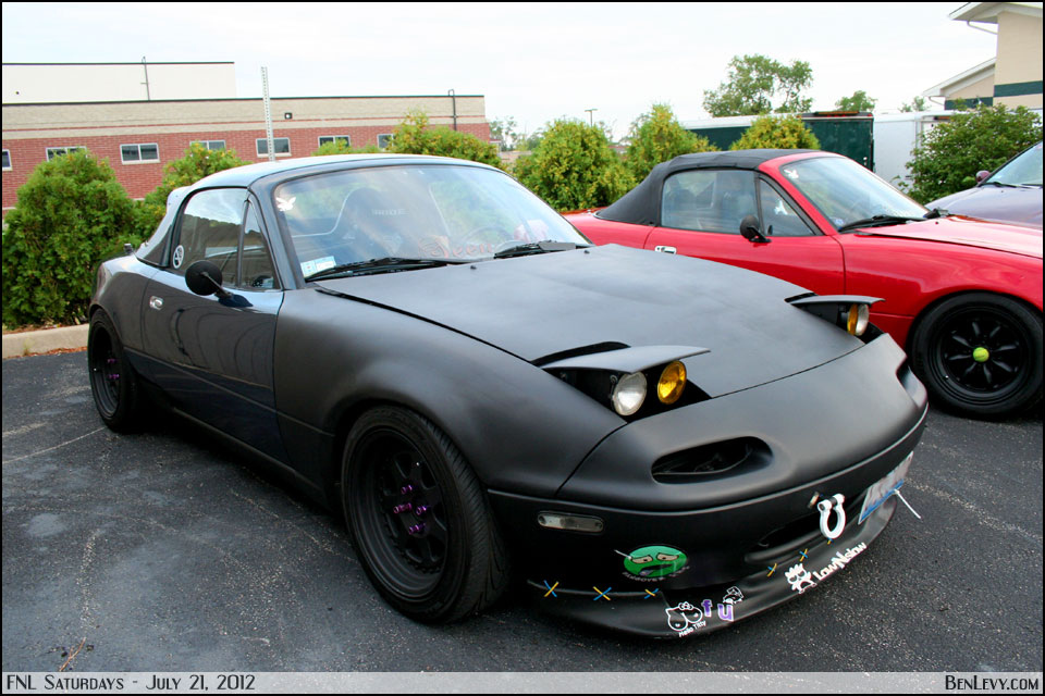Black NA Mazda Miata
