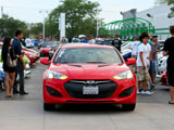 Red Genesis Coupe