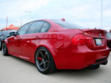 Red BMW M3 sedan
