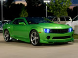 Chevy Camaro in Synergy Green