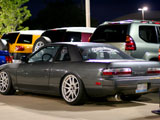 Grey Nissan 240SX Coupe