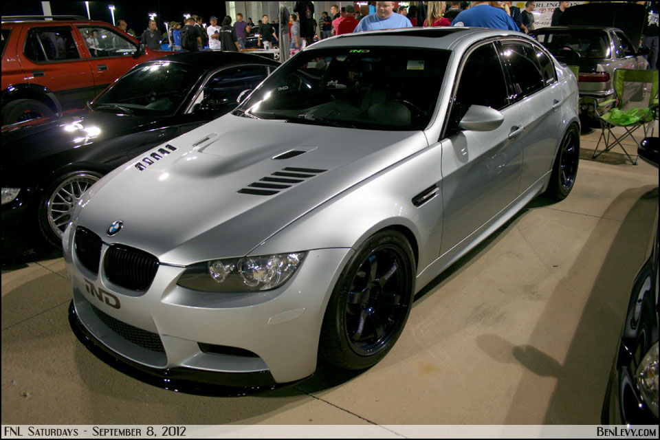 Silver E90 BMW M3