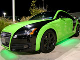 Green Audi TT