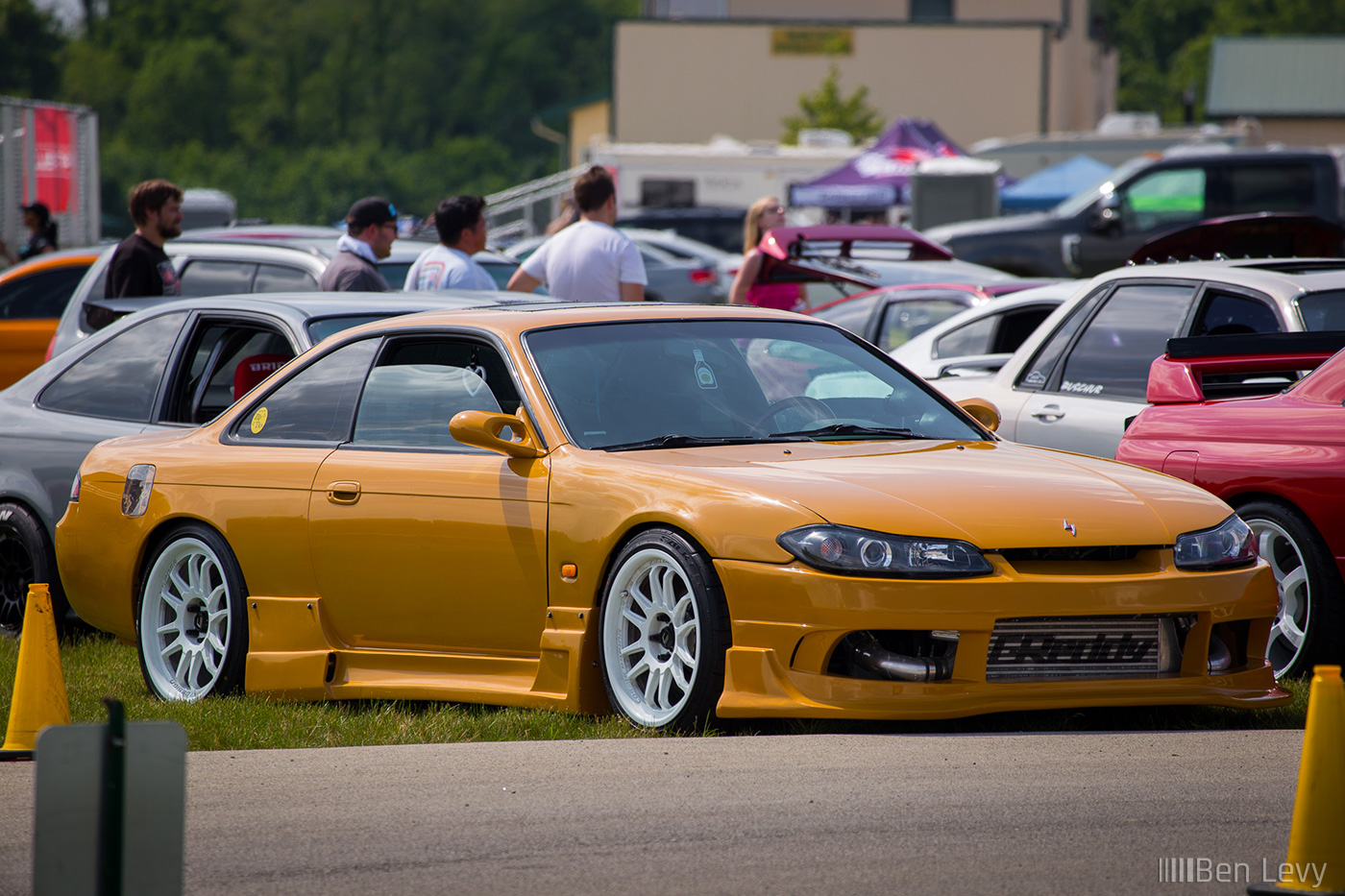 Nissan 240SX with S15 front