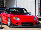Red Honda S2000 Track Toy