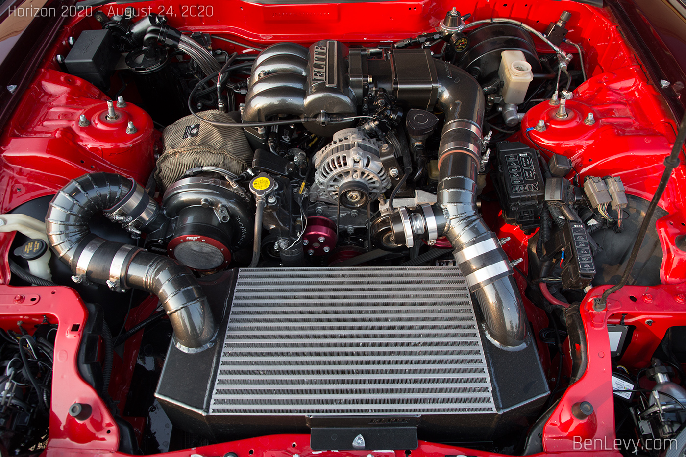 13b engine in RX-7 with Veilside Fortune Kit - BenLevy.com