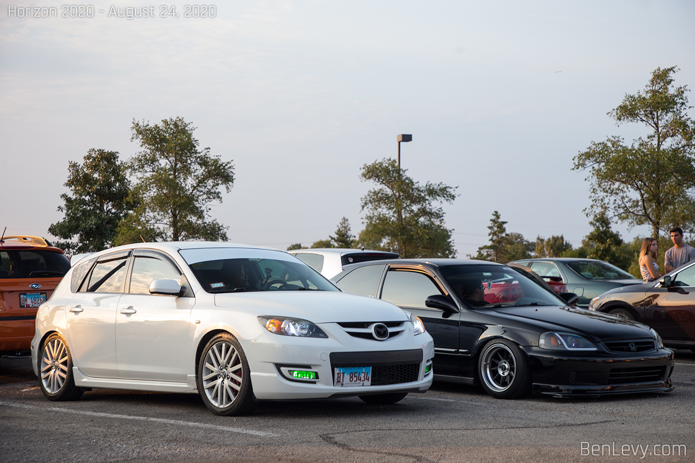MazdaSpeed3 and Honda Civic