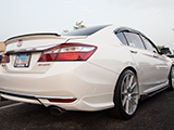 White Honda Accord Sport