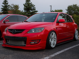 Red Mazdaspeed3 at Horizon 2020