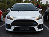 White FOrd Focus RS