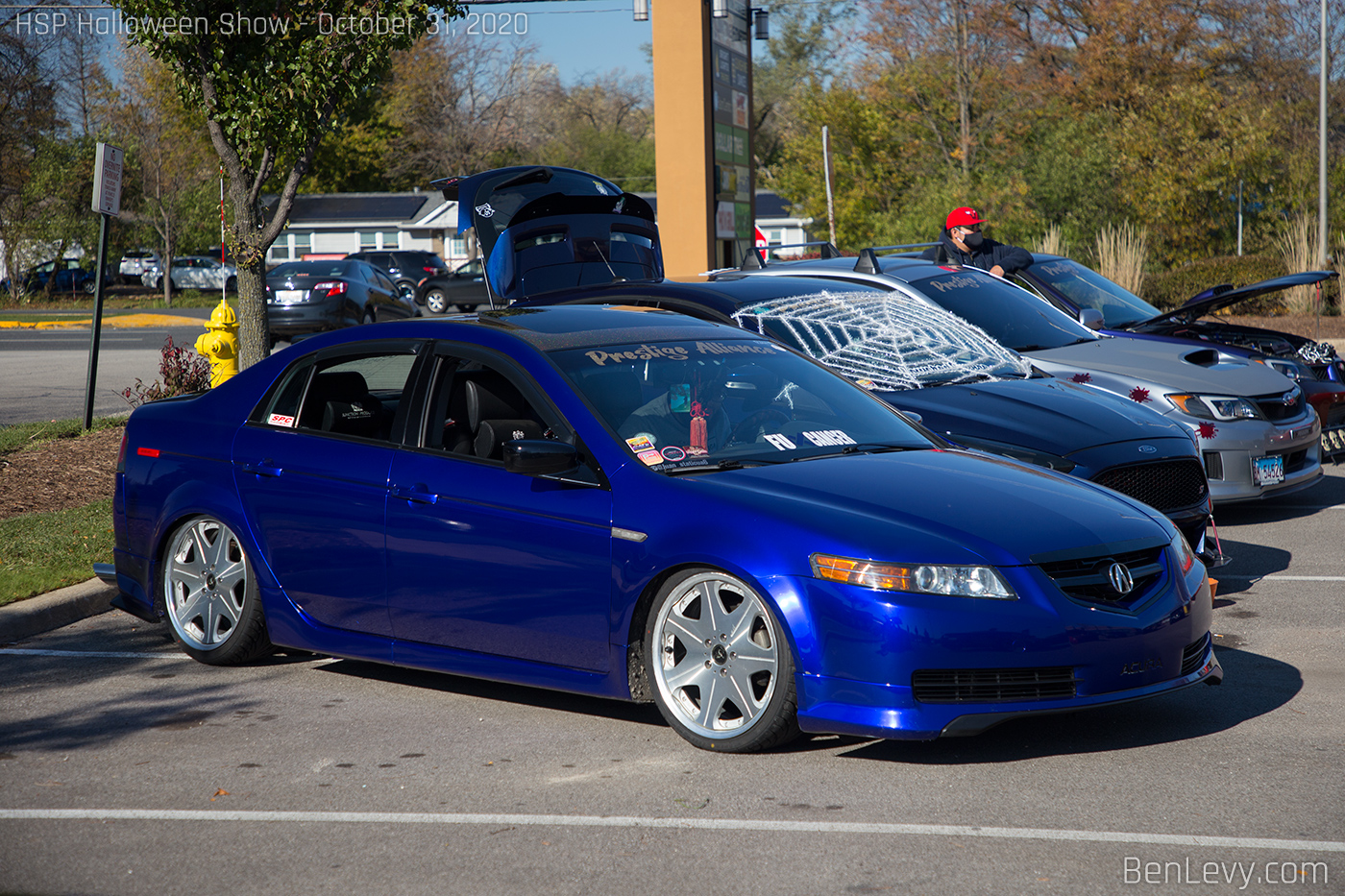 Blue UA6 Acura TL