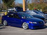 Blue UA6 Acura TL