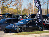 Black Nissan 350Z with Notorious VQs