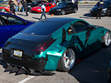 Black and Green NIssan 350Z