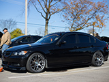 Black E90 BMW 328i