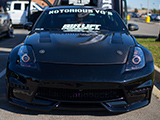 Carbon Fiber hood on Nissan 350Z