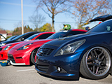 Tucked ESR Wheel on Infiniti G37x
