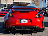 Red Nissan 370Z