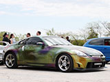 Green and Purple Color in Nissan 350Z Paint