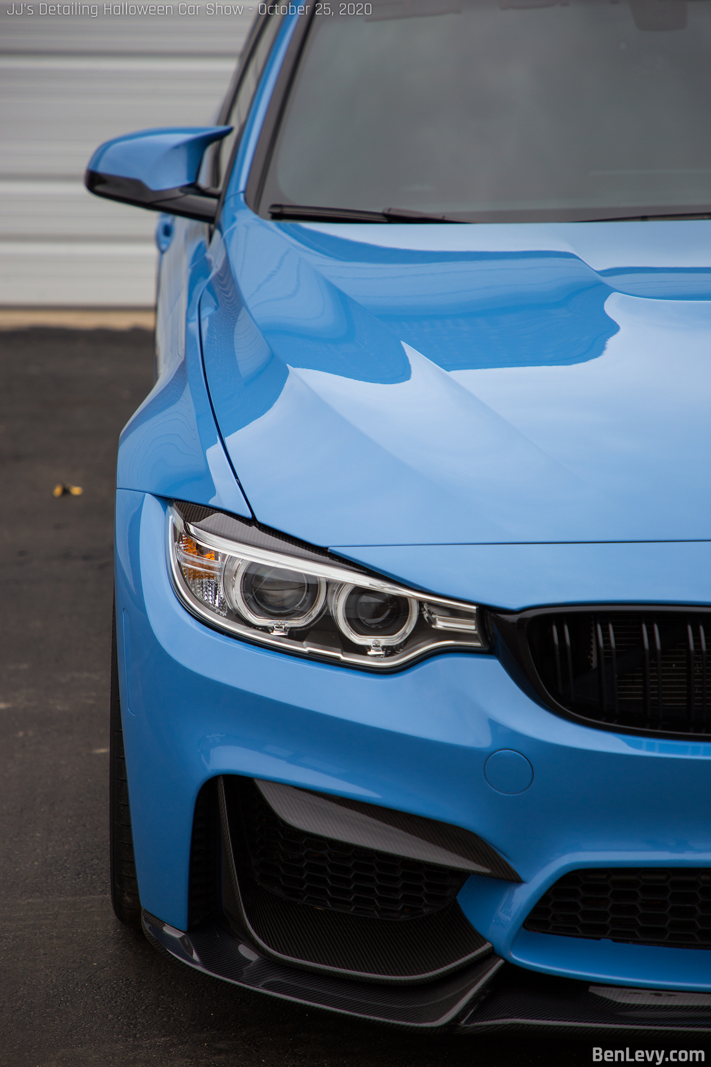 F80 BMW M3 with Carbon Front Bumper Insert Set