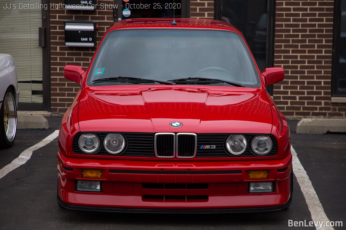 Front view of E30 BMW M3