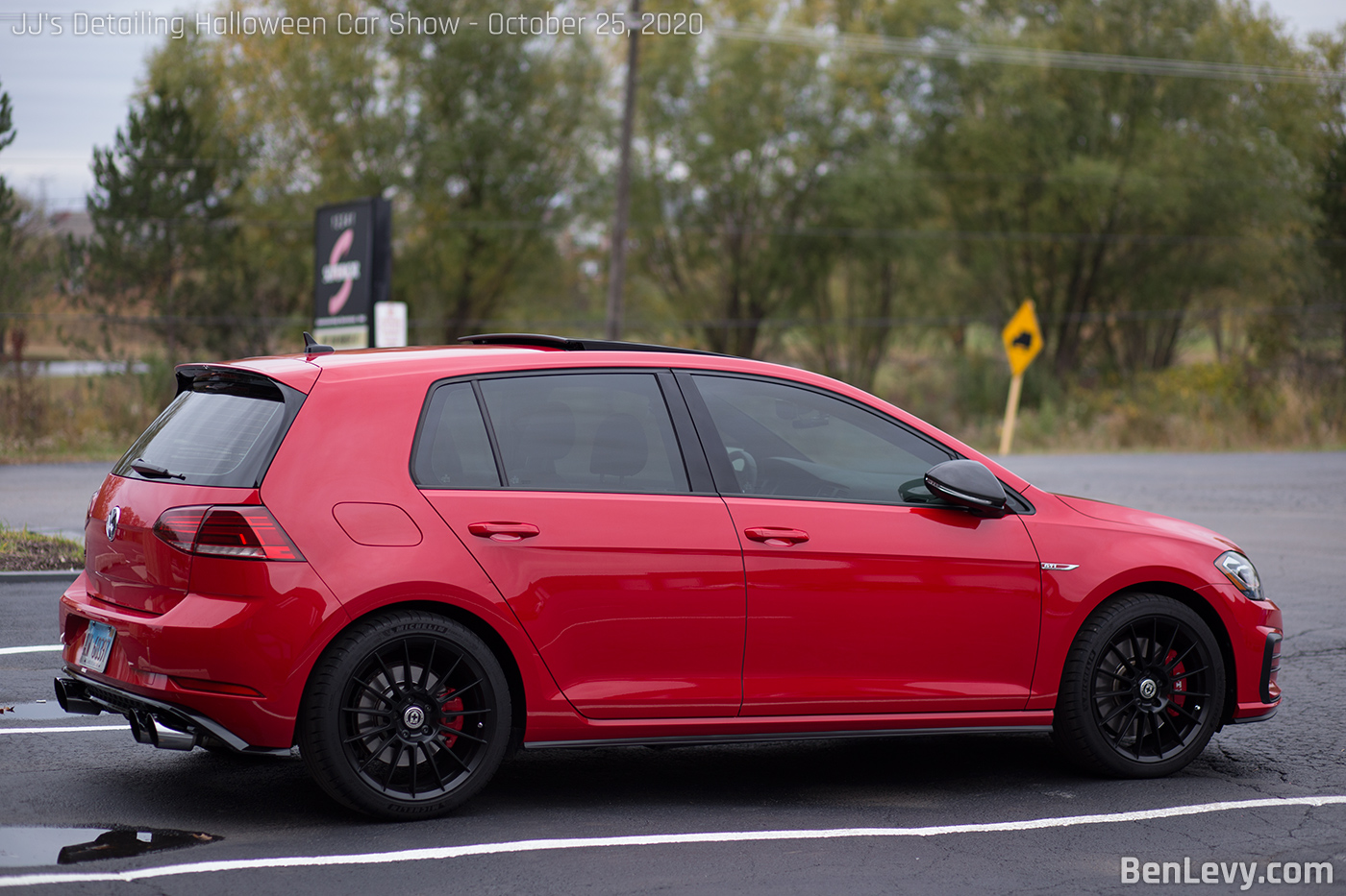 Red Volkswagen GTI