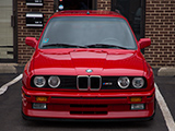 Front view of E30 BMW M3