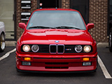 E30 M3 with headlights on