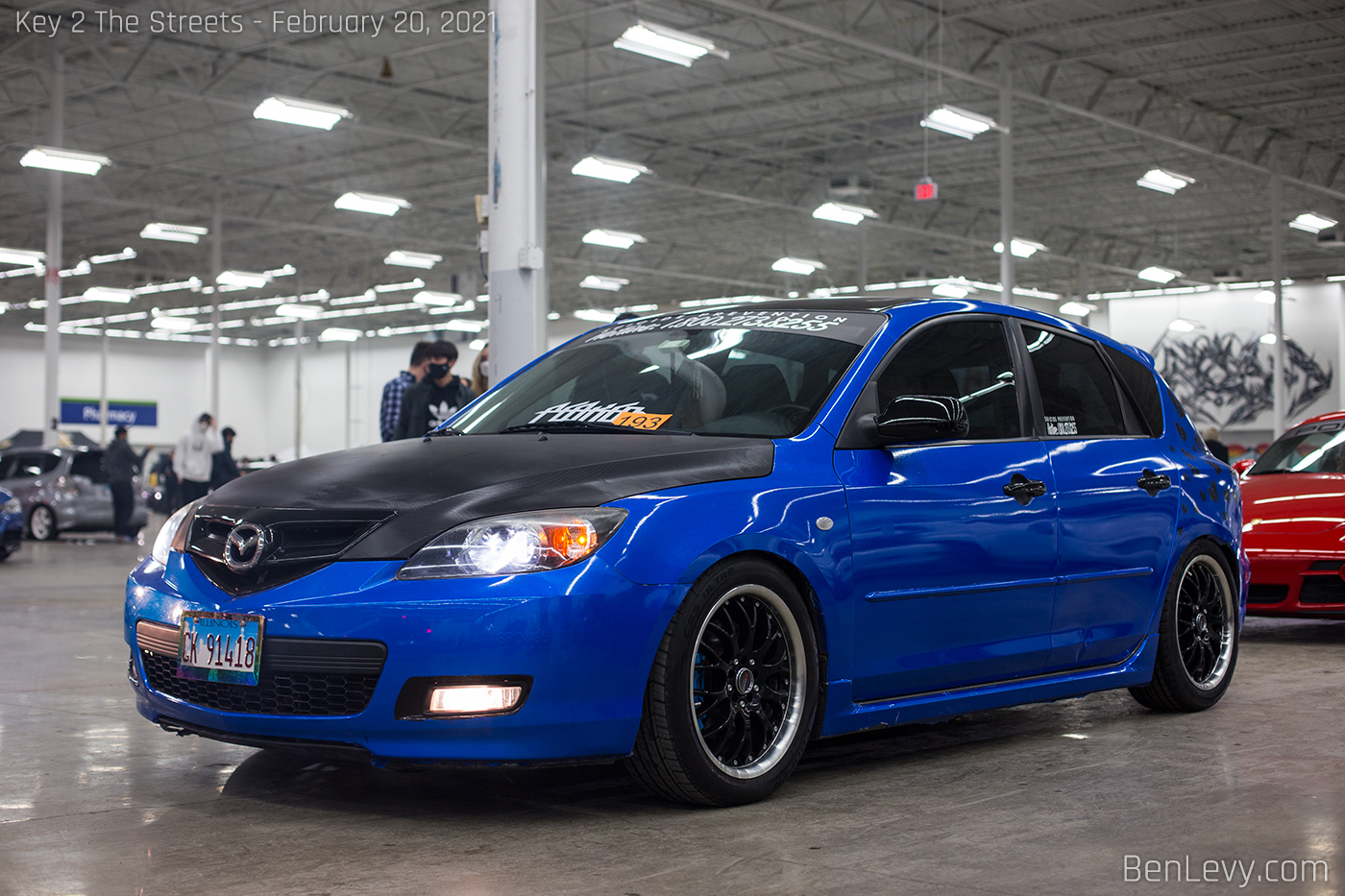 Blue 1st Gen Mazda3
