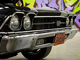 Front Grill of Black '69 Chevelle SS