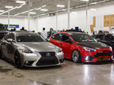 Lexus IS250 and Ford Focus ST