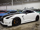 Panda Nissan GT-R with Team Elevate