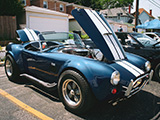 Blue 1967 Shelby Cobra