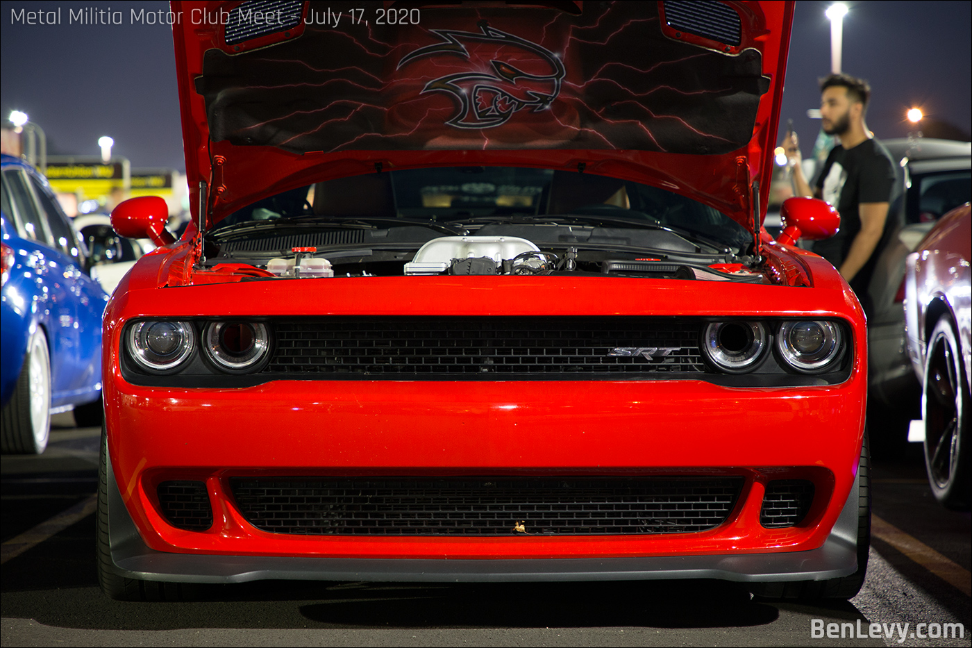 Dodge Challenger SRT Hellcat front bumper
