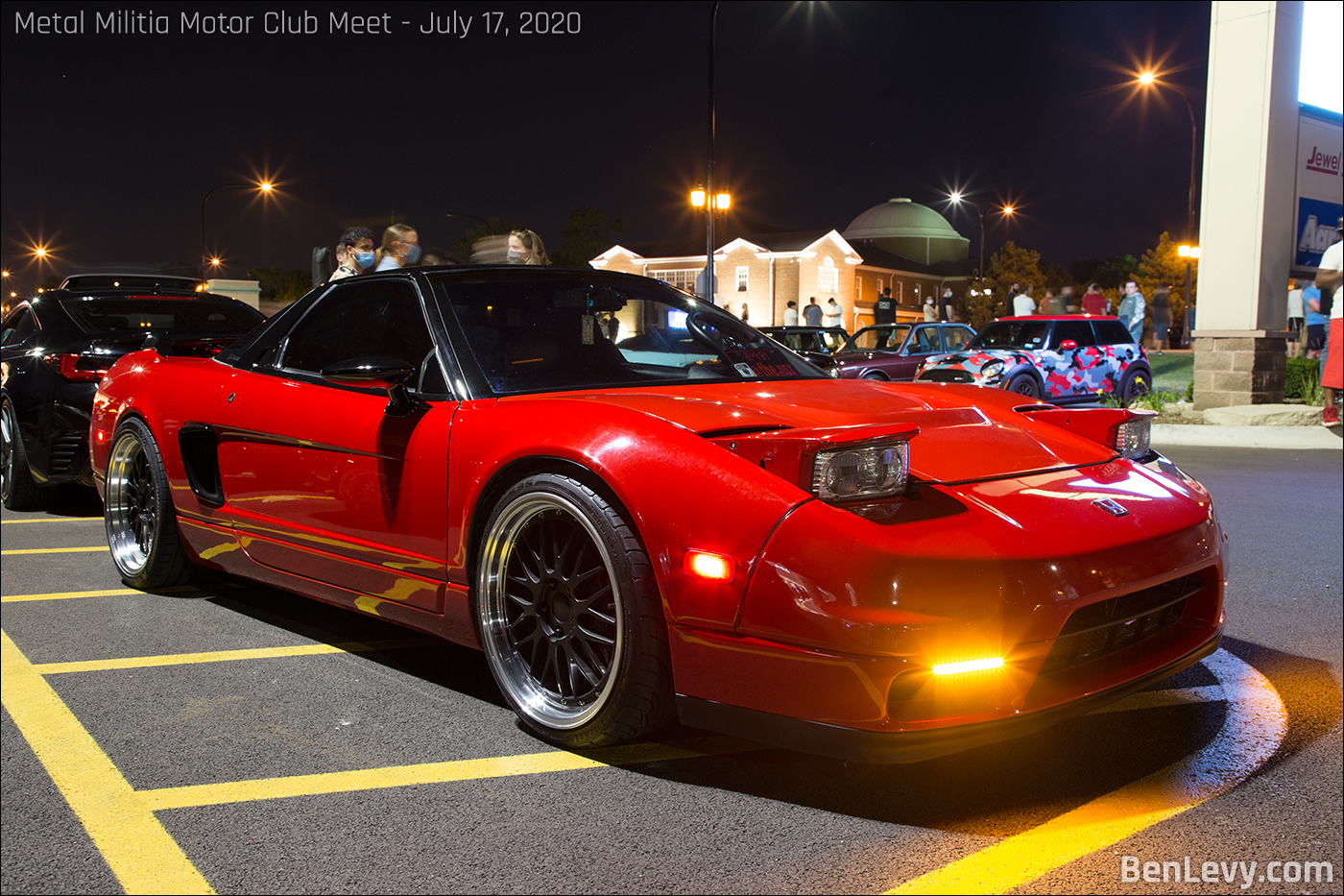 Red Acura NSX