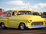 Yellow Ford Hotrod Pickup