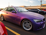 Purple Wrap on BMW 335i