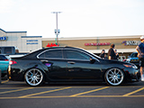 Black Acura TSX Fitted F2 wheels