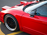 Acura NSX with vented hood