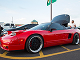 Red Acura NSX