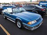 Convertible Foxbody Mustang with 5.0