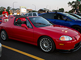 Red Honda del sol