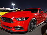 Red Ford Mustang GT