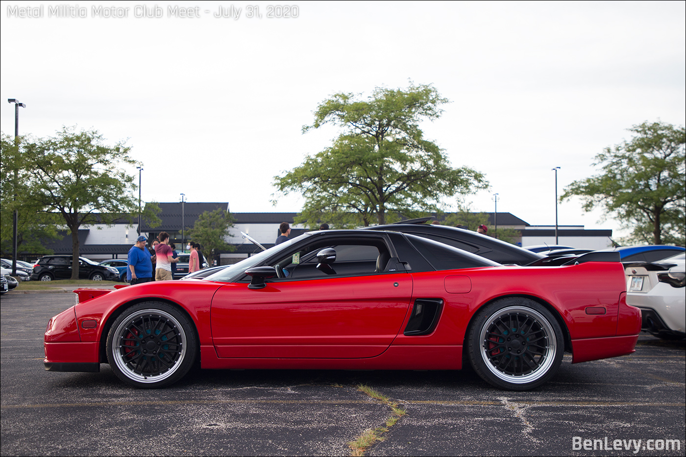 Side of first generation Acura NSX