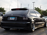 Blacked out EK Civic