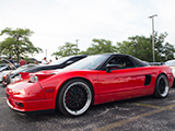 Red Acura NSX