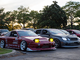 240SX and GS300 repping ProceeD drift team