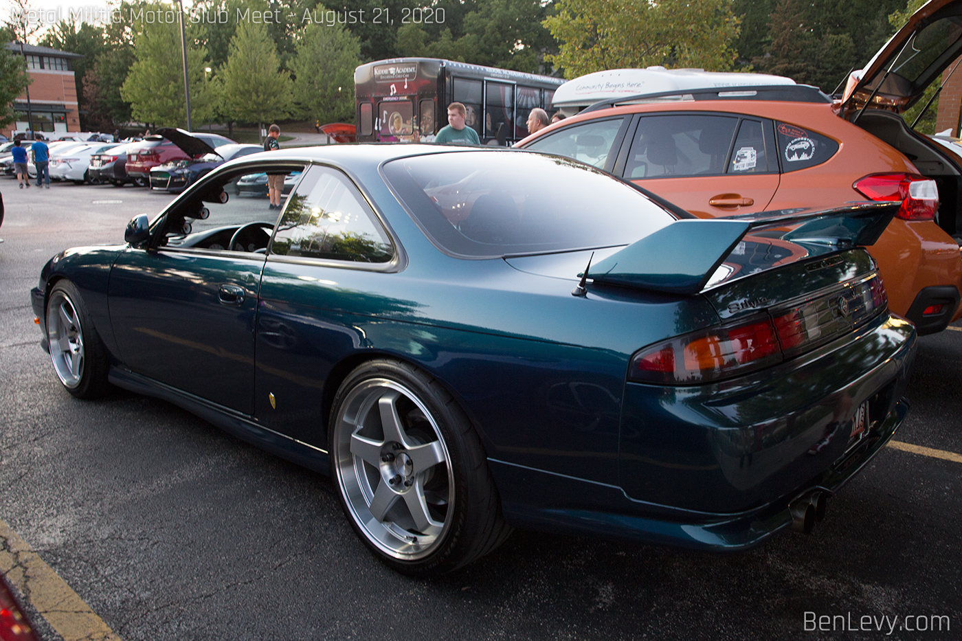 Green Nissan 240SX - BenLevy.com