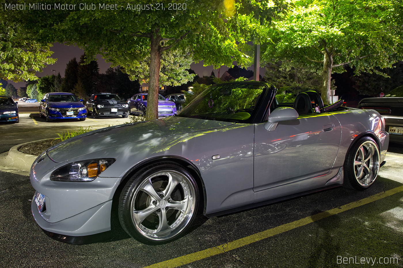 Grey Honda S2000