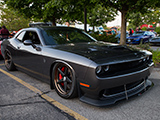 Dodge Challenger SRT Hellcat at Metal Militia Motor Club Meet